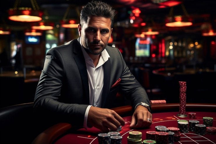 Dealer profesional yang memandu permainan live casino di cepat89 dengan suasana interaktif